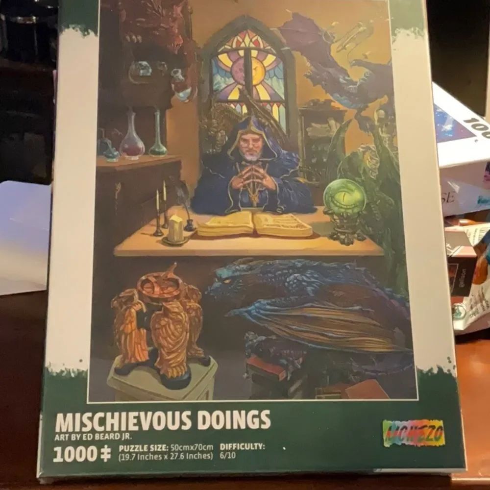 1000 Pc Mischievios Doings Jigsaw Puzzle - New
